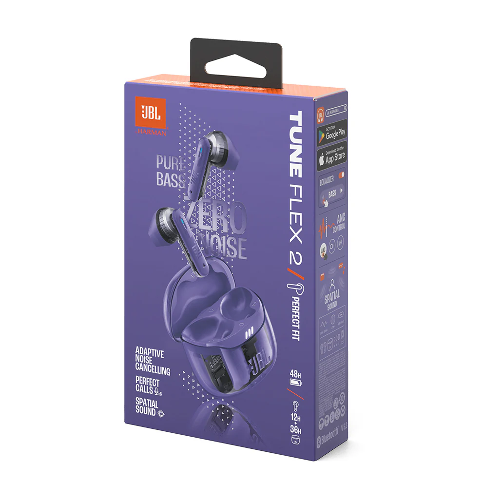 JBL Tune Flex 2 Ghost Edition - True Wireless Earbuds with Adaptive Noise Cancelling - Image 20