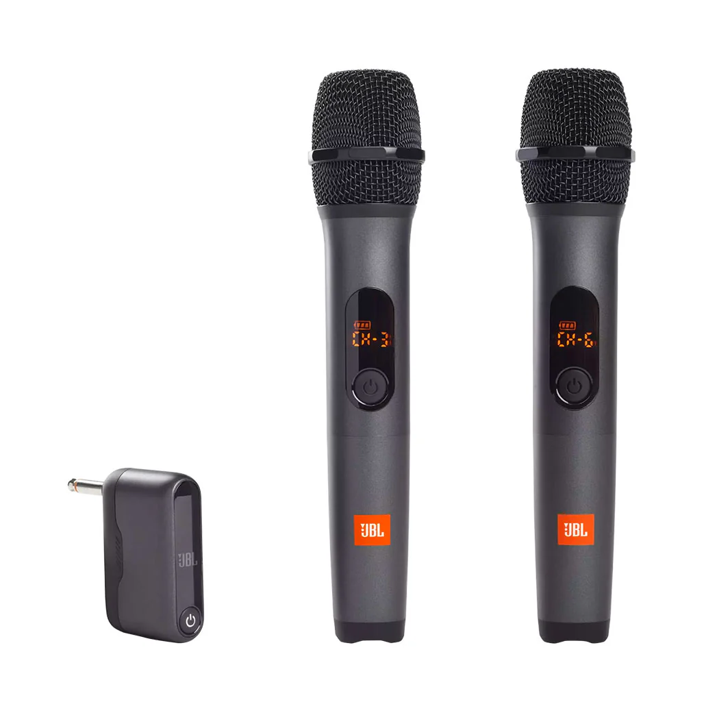 JBL Wireless Microphone Set - Dual-Channel Receiver