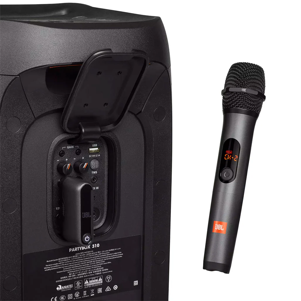 JBL Wireless Microphone Set - Dual-Channel Receiver - Image 2