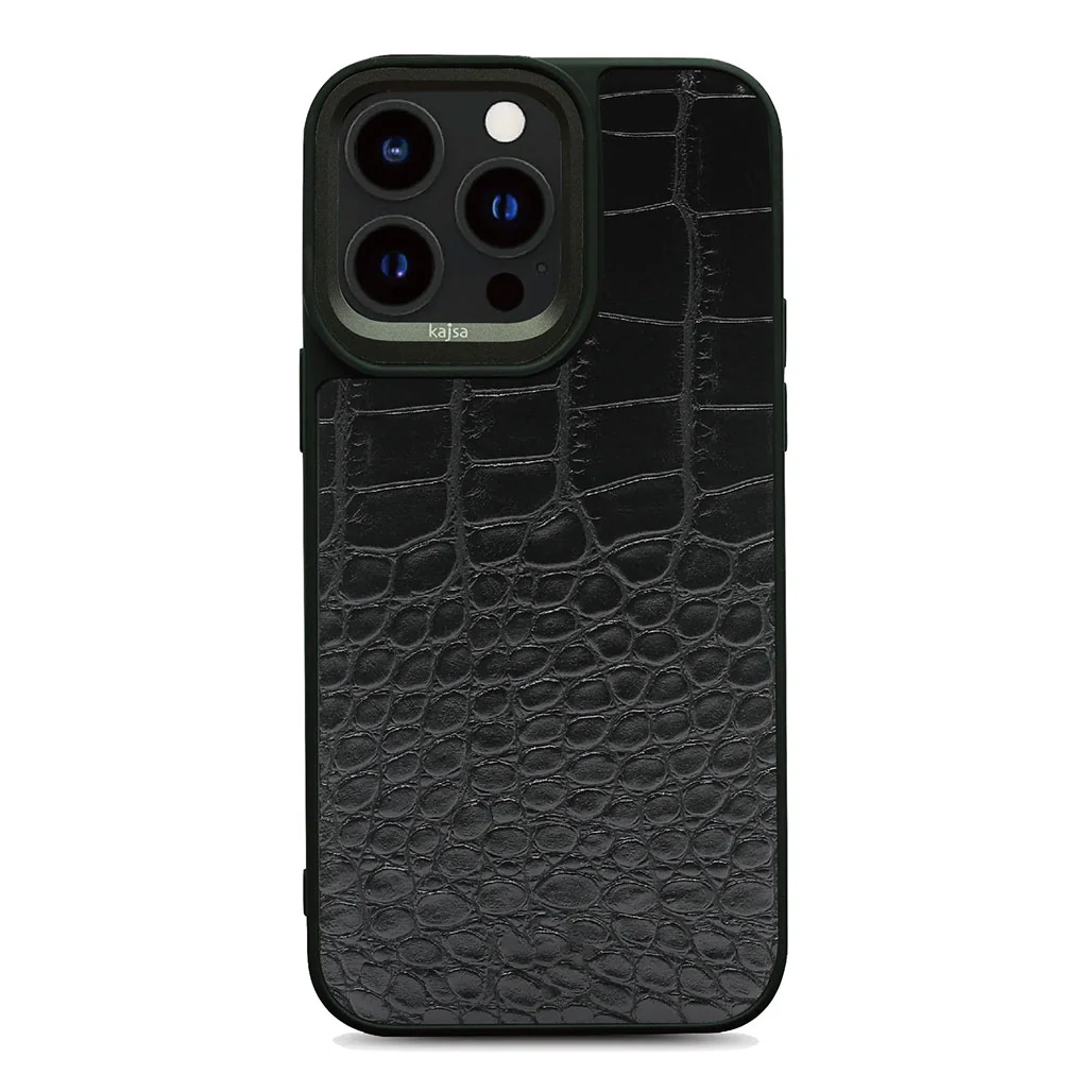 Kajsa Luxury Glamorous Collection - Croco II Case for iPhone 14 Pro / iPhone 14 Pro Max - Image 3
