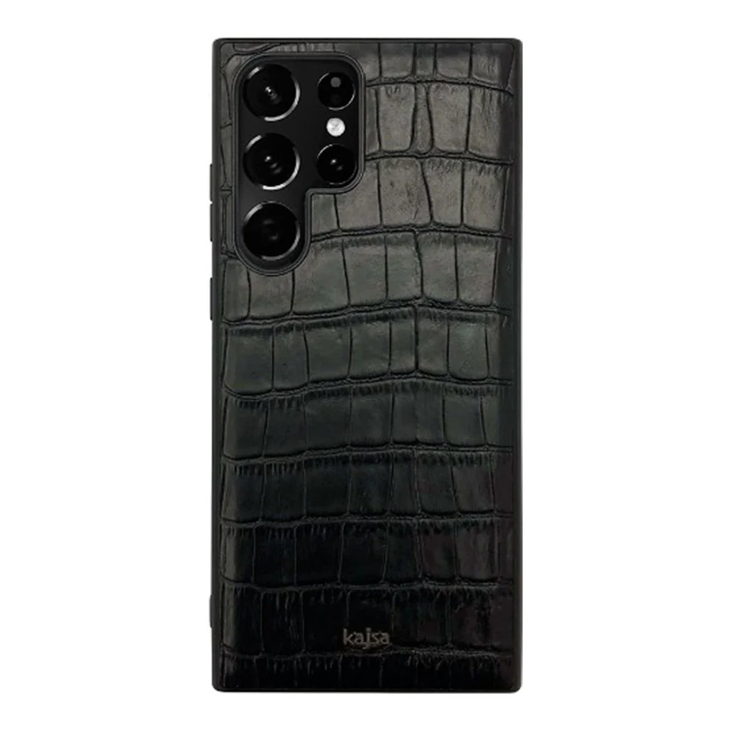 Kajsa Neo  Luxury Classic Collection - Leather Back Case for Samsung Galaxy S23 Ultra - Image 3