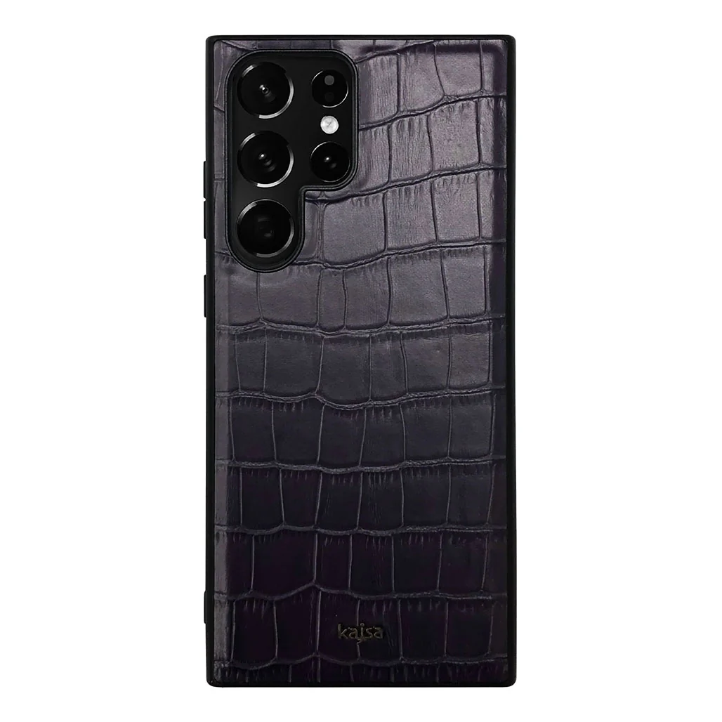 Kajsa Neo  Luxury Classic Collection - Leather Back Case for Samsung Galaxy S23 Ultra - Image 4