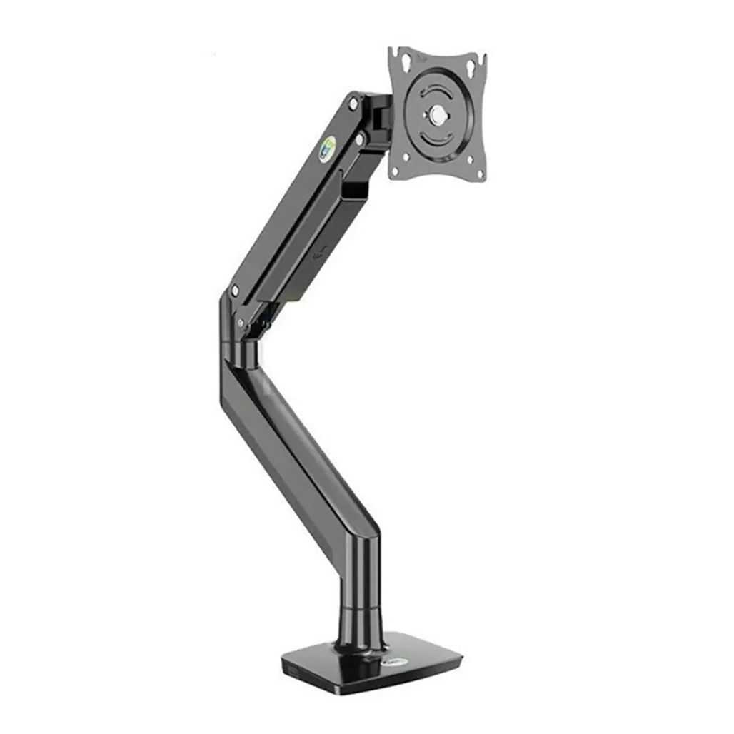 KALOC DS160 Adjustable Single Monitor Arm for 22" - 40" Screens with Gas Spring Technology for Easy Adjustment, Height & Angle Flexibility