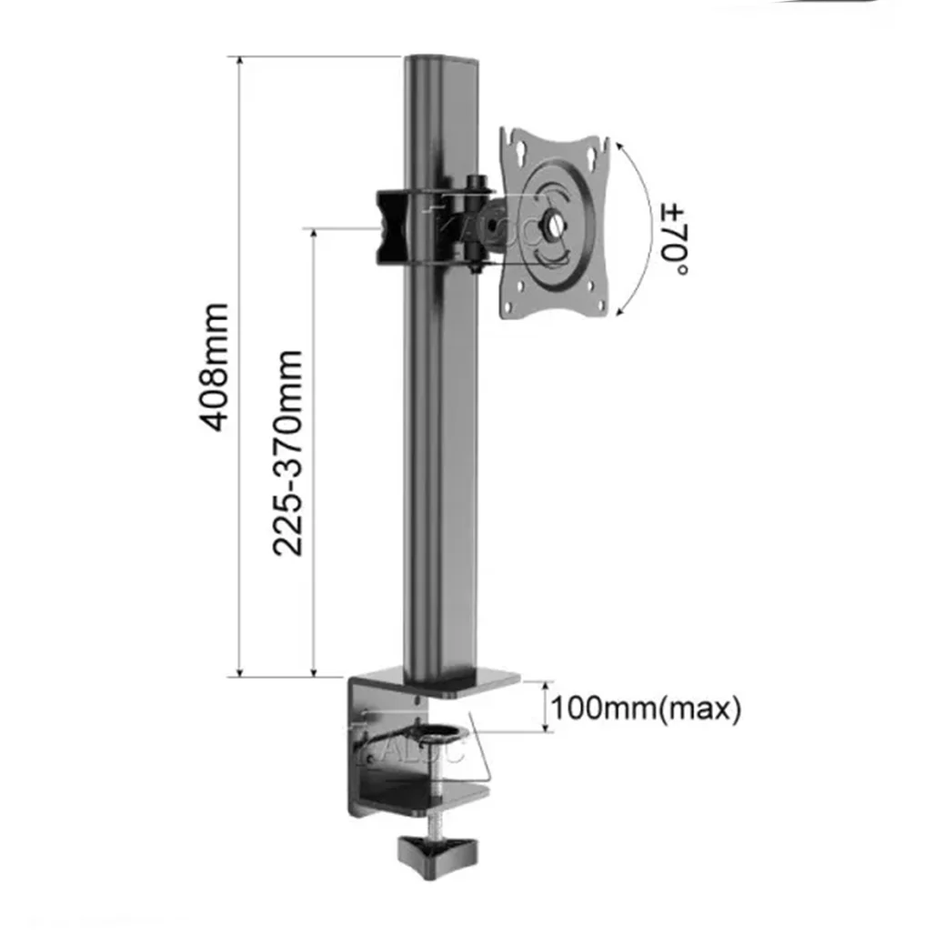 KALOC DZ100J Adjustable Single Monitor Arm 17–32 Inch - Image 2