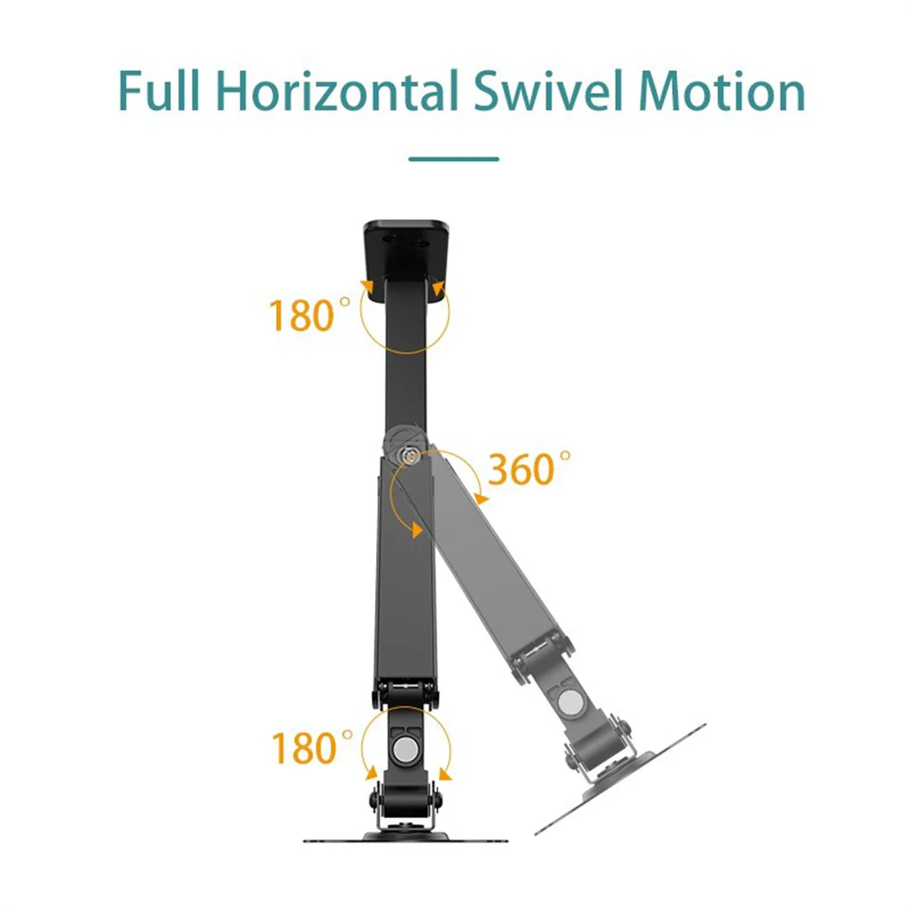 KALOC KLC-M520 Adjustable Single Monitor Arm for 17-35 Inch Screens – Internal Gas Spring Technology - Image 3