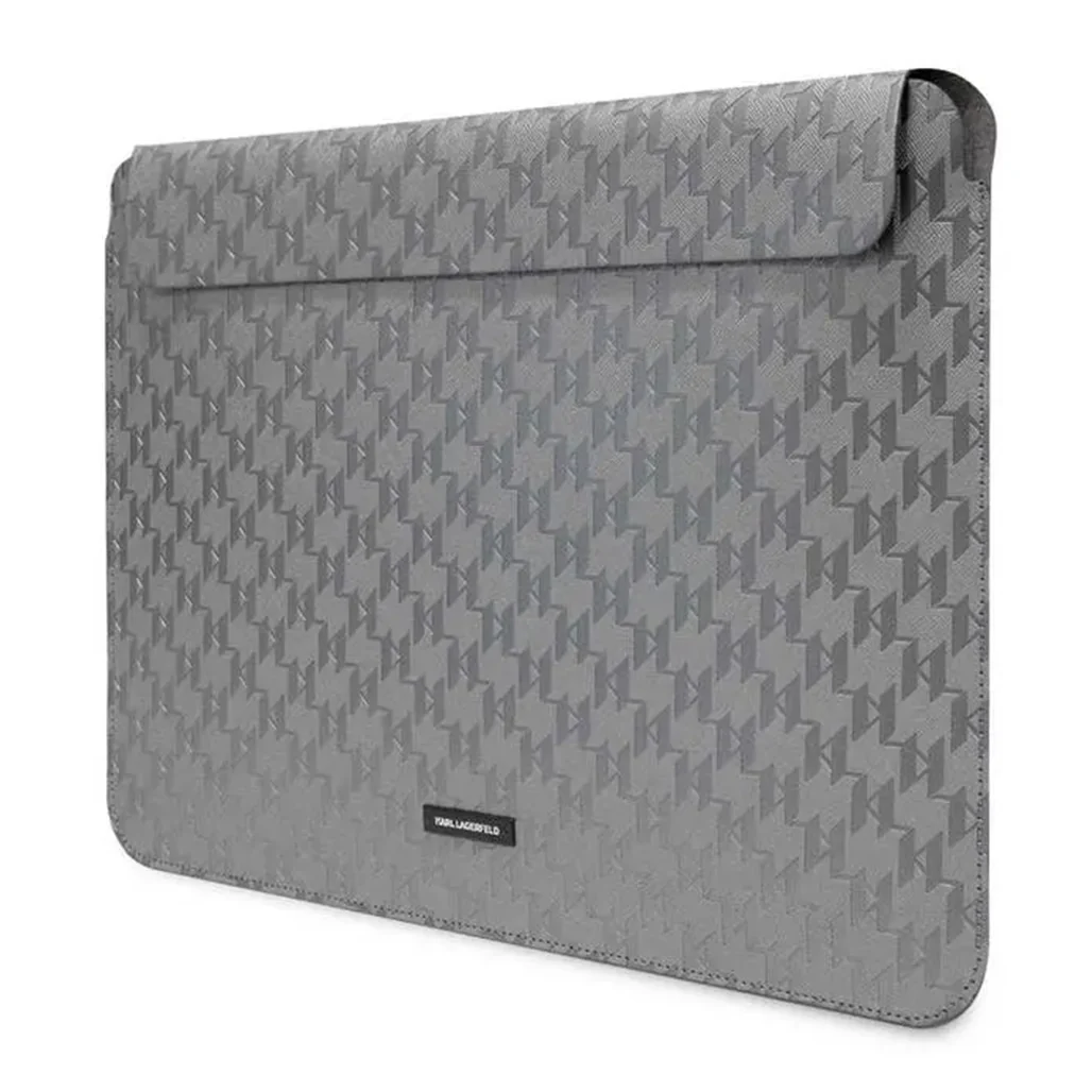 Karl Lagerfeld 14" - Saffiano Mono Plaque Computer Sleeve | KLCS14SAKLHPG - Image 2