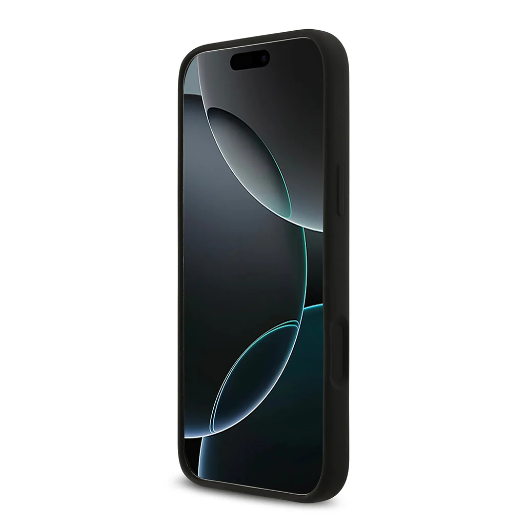Karl Lagerfeld Liquid Silicone Case with Ikonik NFT Logo for iPhone 17 Pro Max - Image 6