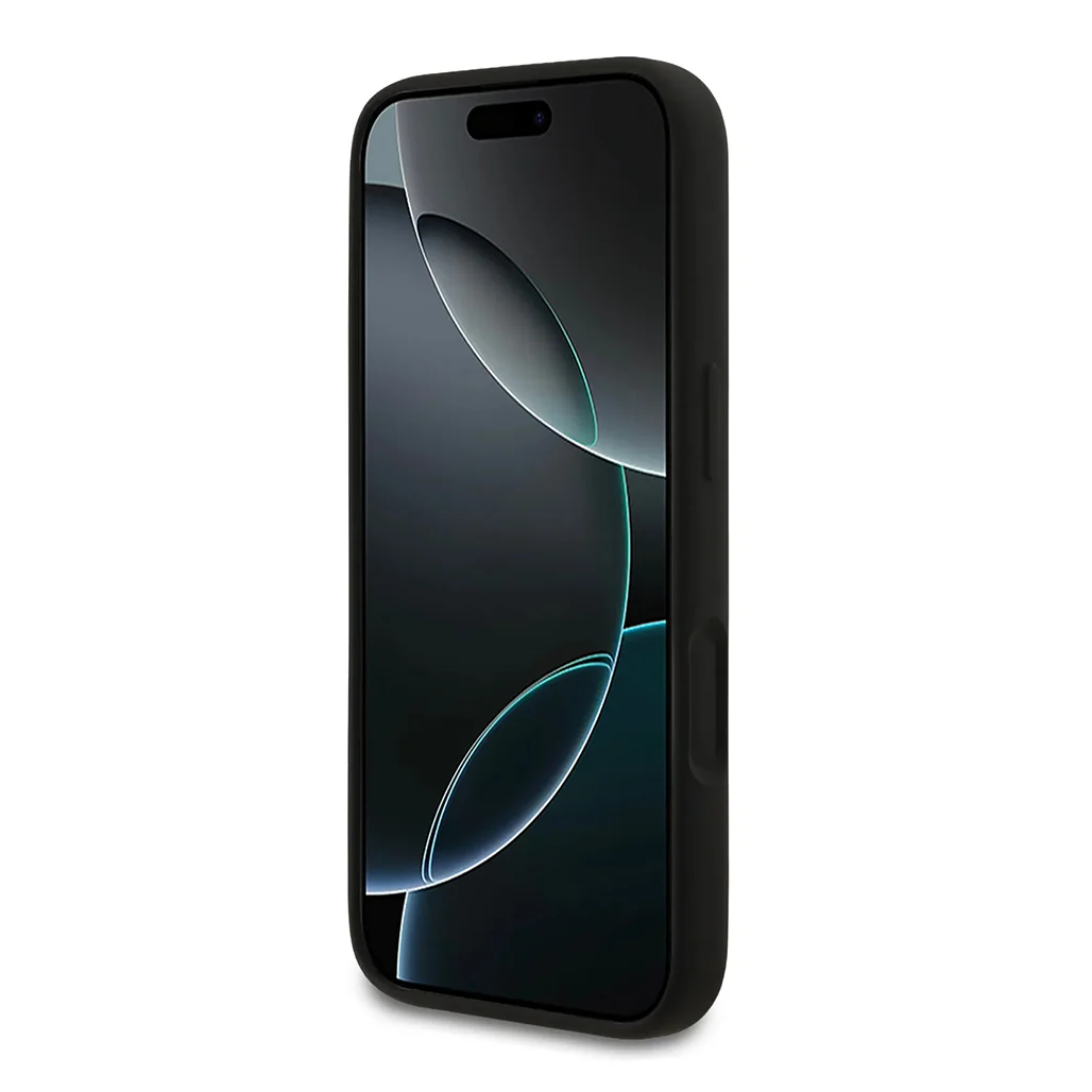 Karl Lagerfeld Liquid Silicone iPhone 17 Pro Max Case with Karl & Choupette Sketch - Image 7