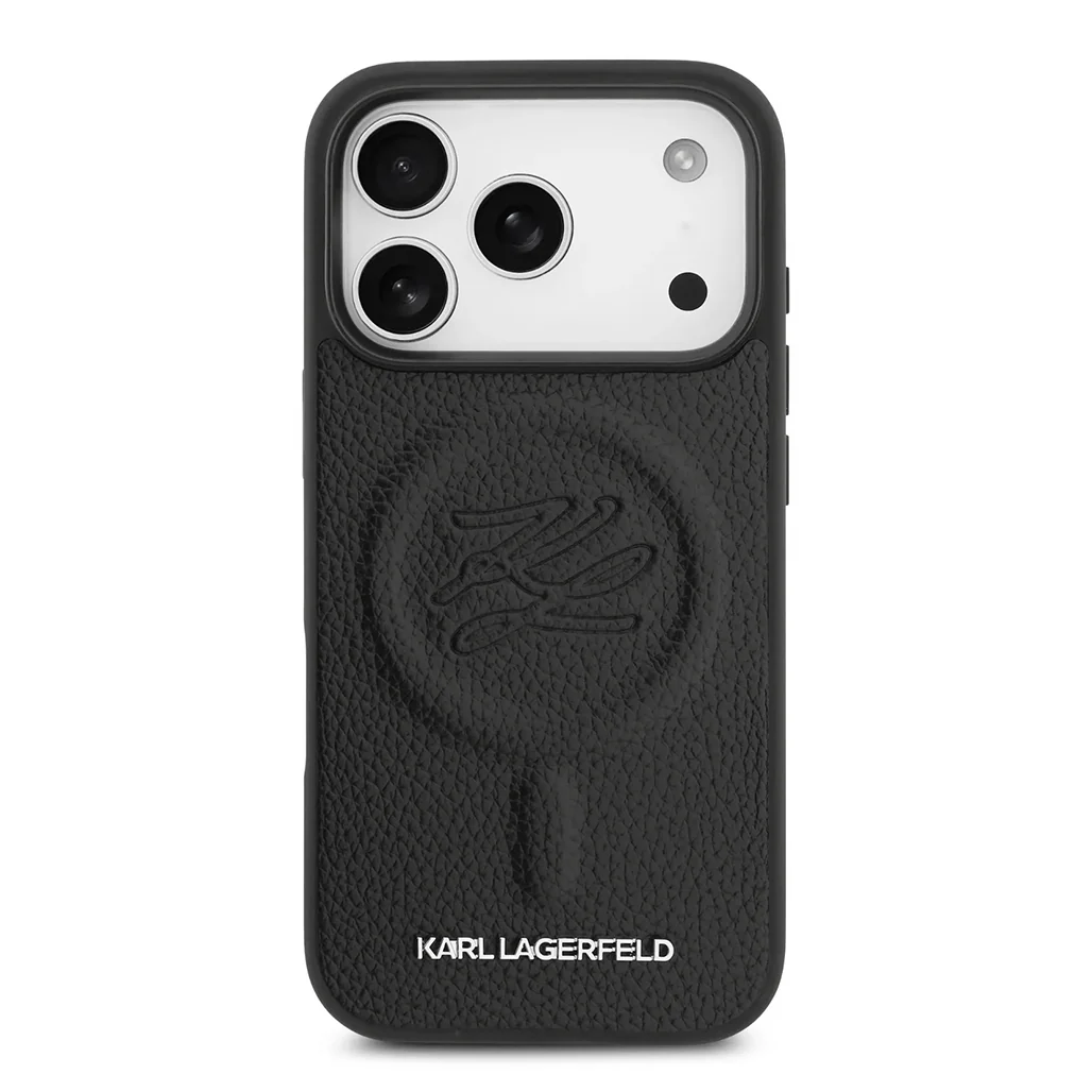 Karl Lagerfeld MagSafe PU Leather Case with Debossed Logo for iPhone 17 Pro - Image 17