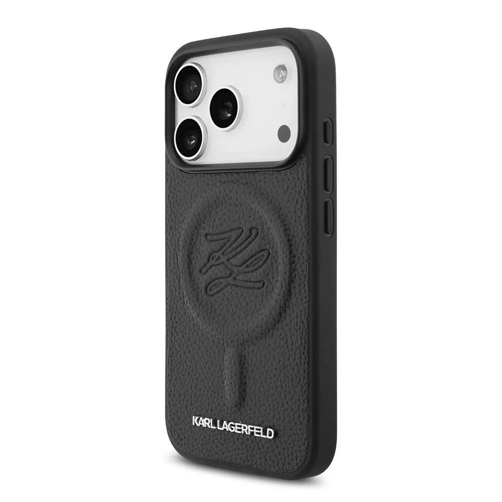 Karl Lagerfeld MagSafe PU Leather Case with Debossed Logo for iPhone 17 Pro - Image 18