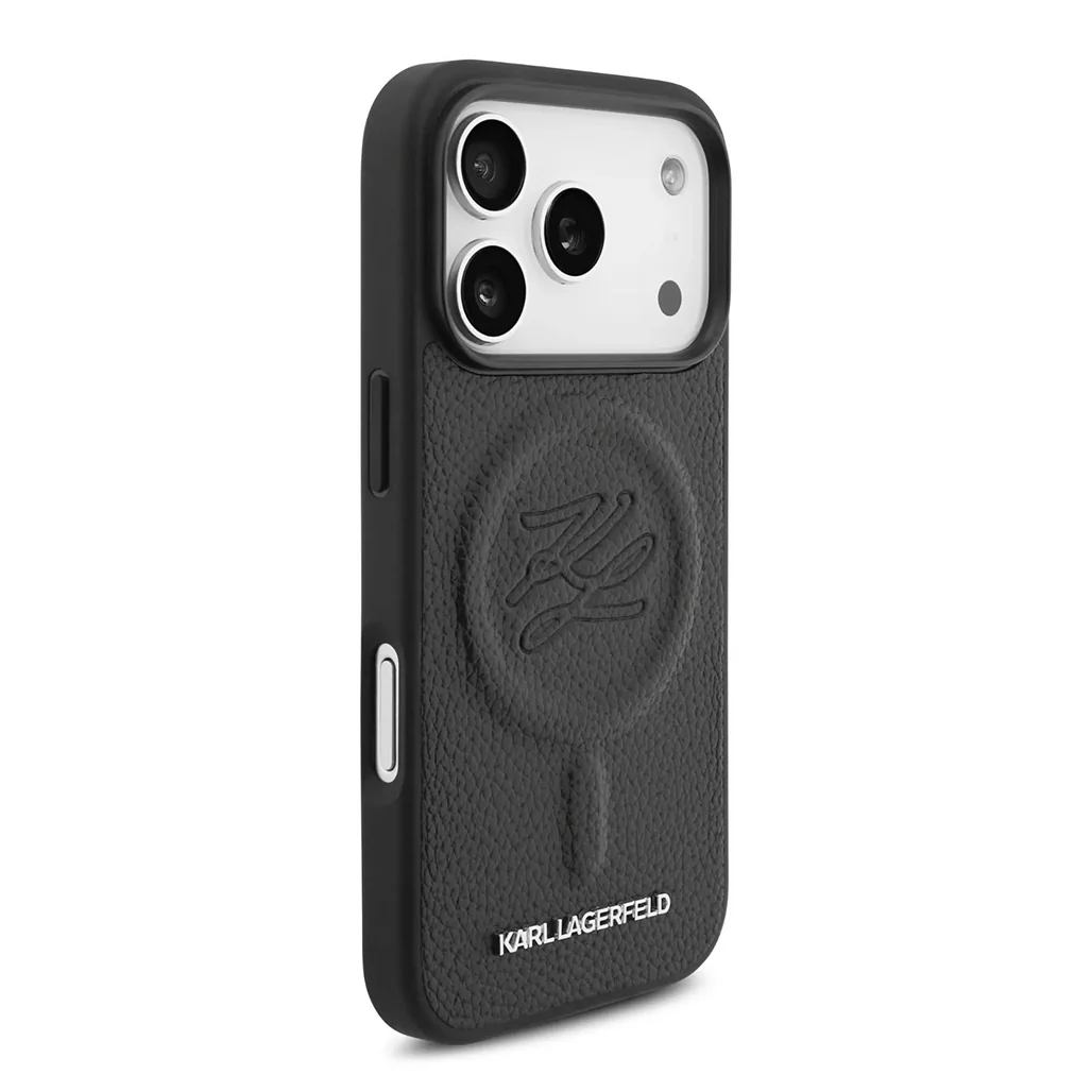 Karl Lagerfeld MagSafe PU Leather Case with Debossed Logo for iPhone 17 Pro - Image 19