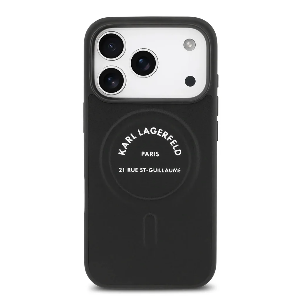 Karl Lagerfeld MagSafe PU Case with RSG Logo Buttons - iPhone 17 Pro Max - Image 25