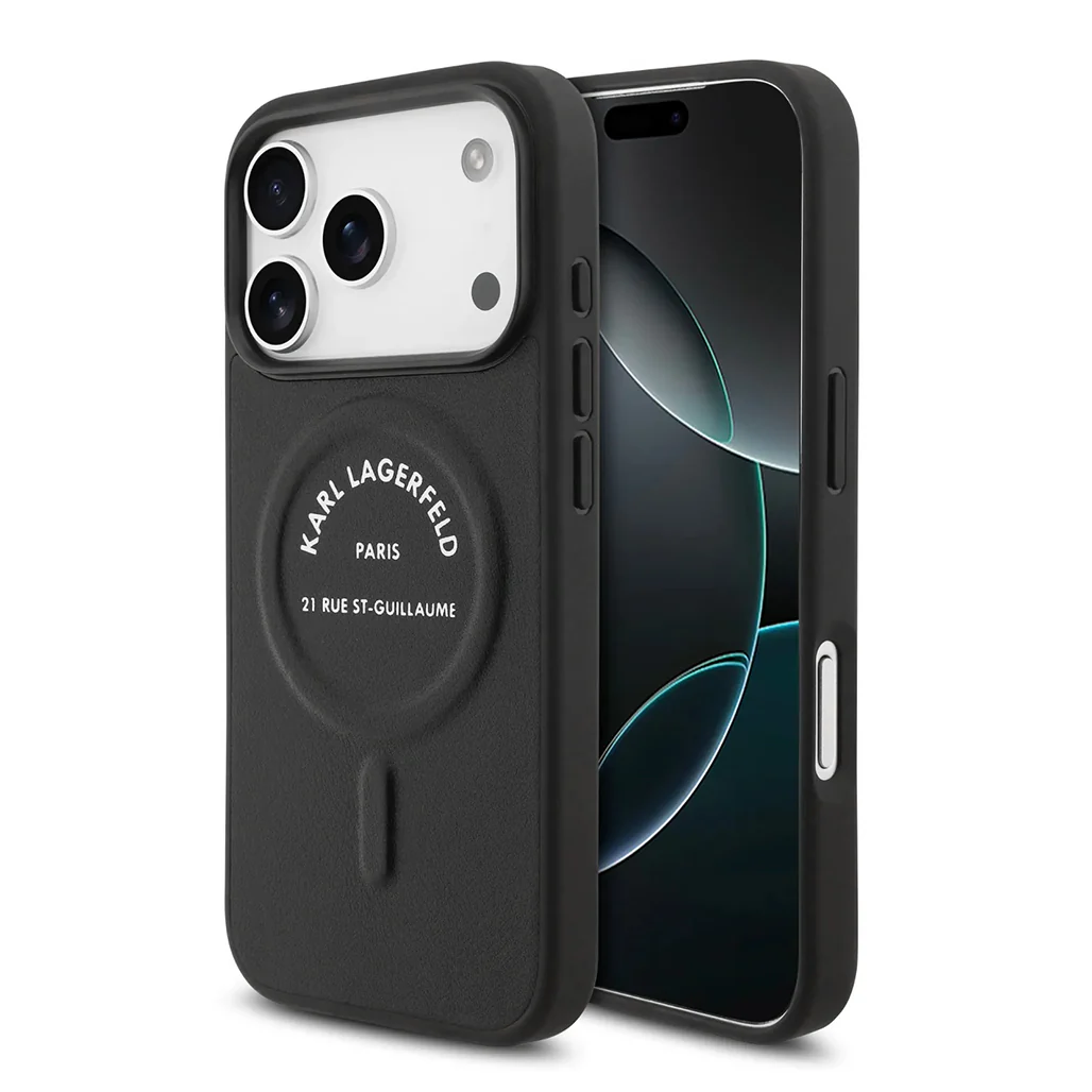 Karl Lagerfeld MagSafe PU Case with RSG Logo Buttons - iPhone 17 Pro Max - Image 27