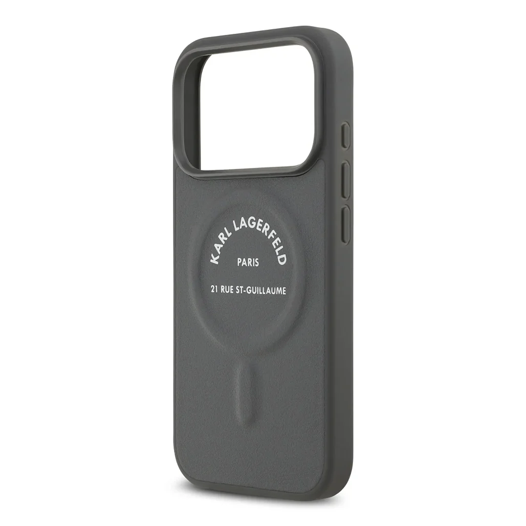 Karl Lagerfeld MagSafe PU Case with RSG Logo Buttons - iPhone 17 Pro Max - Image 3