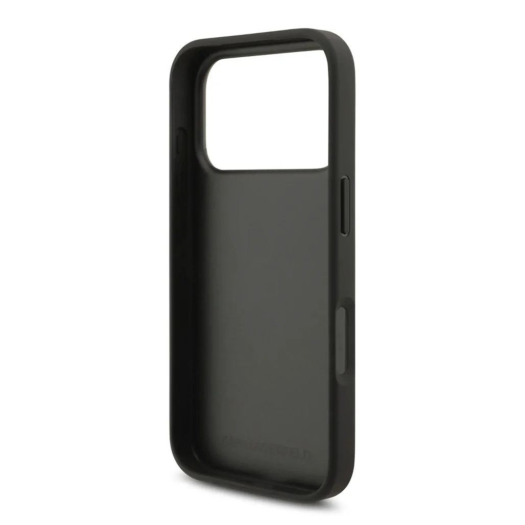 Karl Lagerfeld PU Leather Case with Script Logo & Metal Buttons for iPhone 17 Pro - Image 6