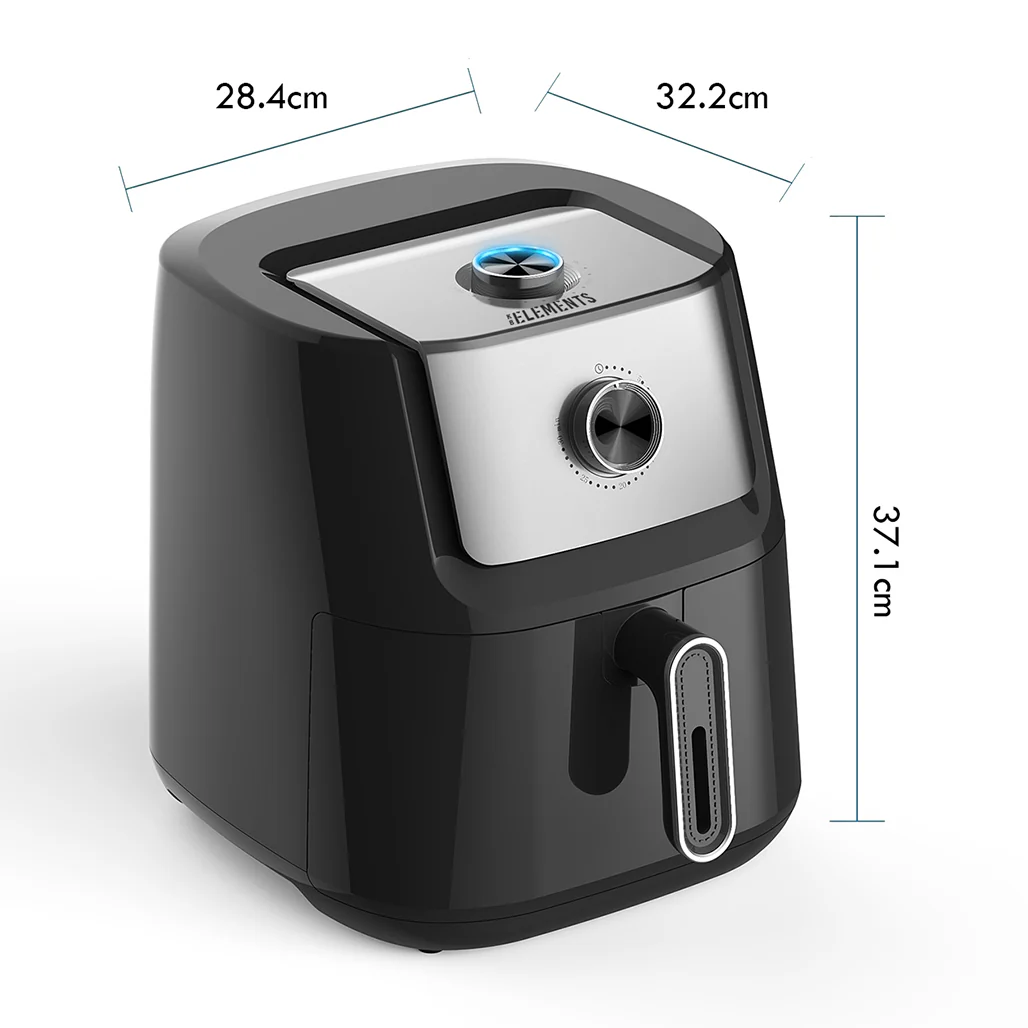 KB Elements ELK65FM1 6.5L Manual Air Fryer - Image 4