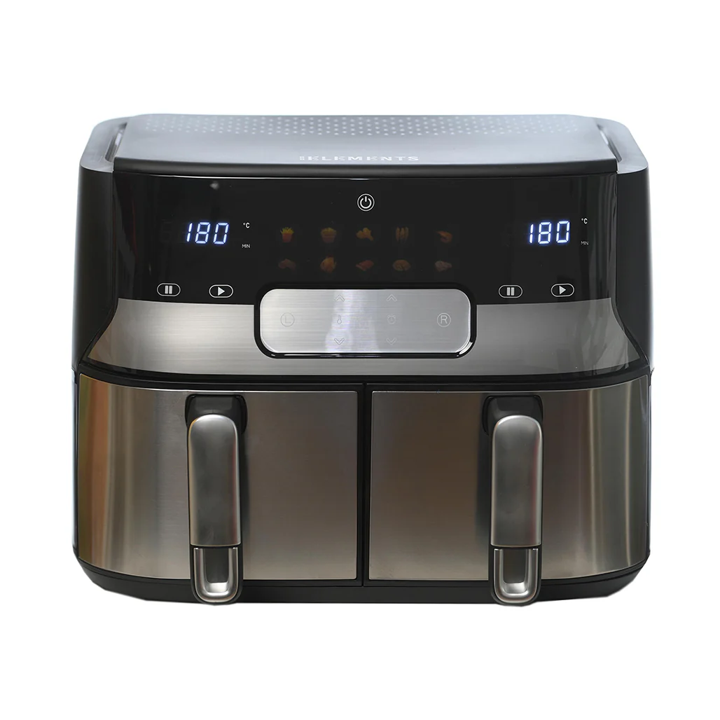 KB Elements ELK90FD2 - Dual Basket Digital Air Fryer 9L