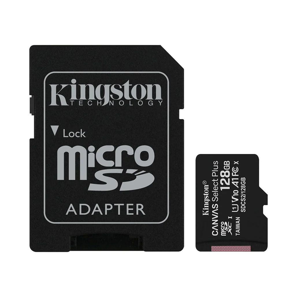 Kingston Canvas Select Plus microSD Card (SDXC) with SD Adapter - Image 4