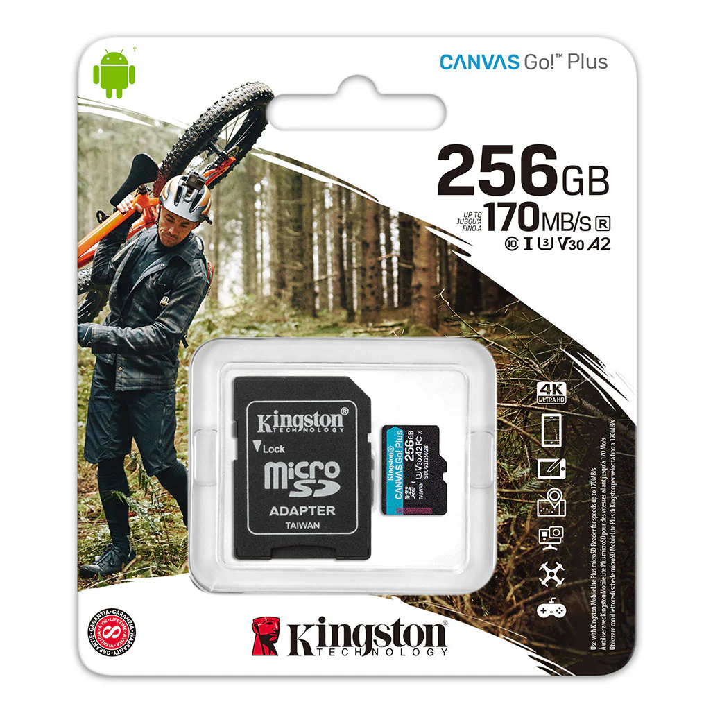 Kingston Canvas Select Plus microSD Card (SDXC) with SD Adapter - Image 7
