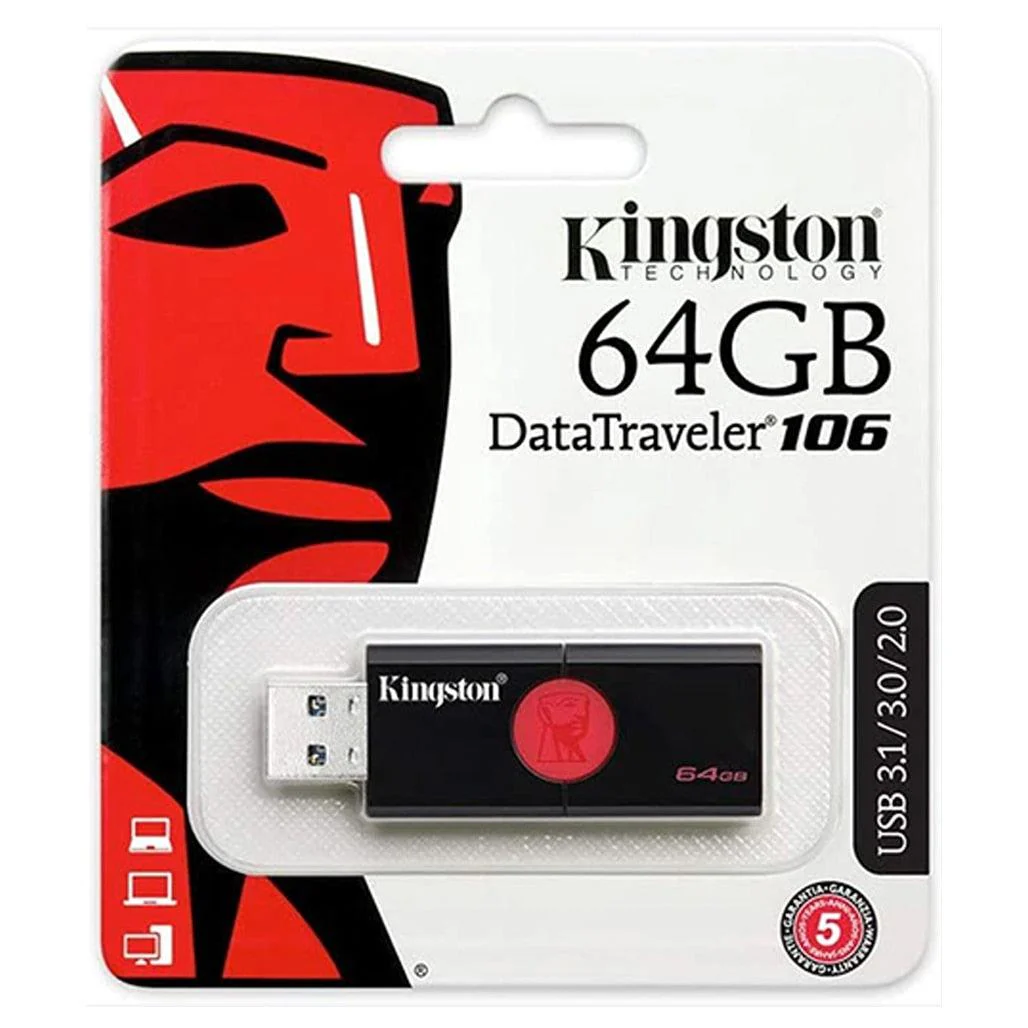 Kingston DataTraveler DT106 64GB USB Flash Drive - Image 4