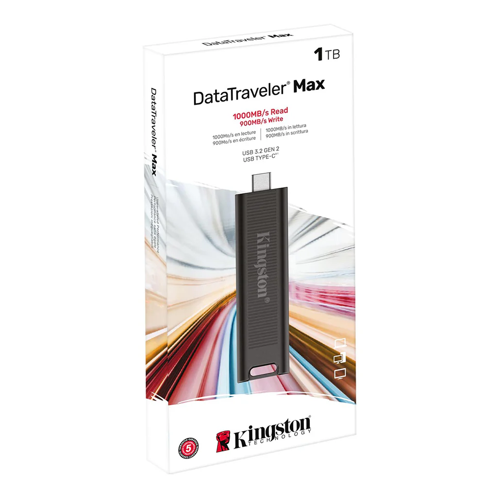 Kingston DataTraveler Max 1TB USB-C Flash Drive – Ultra-Fast USB 3.2 Gen 2 Performance - Image 3