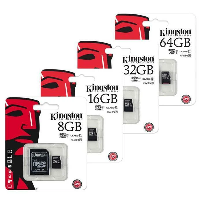 Kingston MicroSD Cards – UHS Class I and U3
