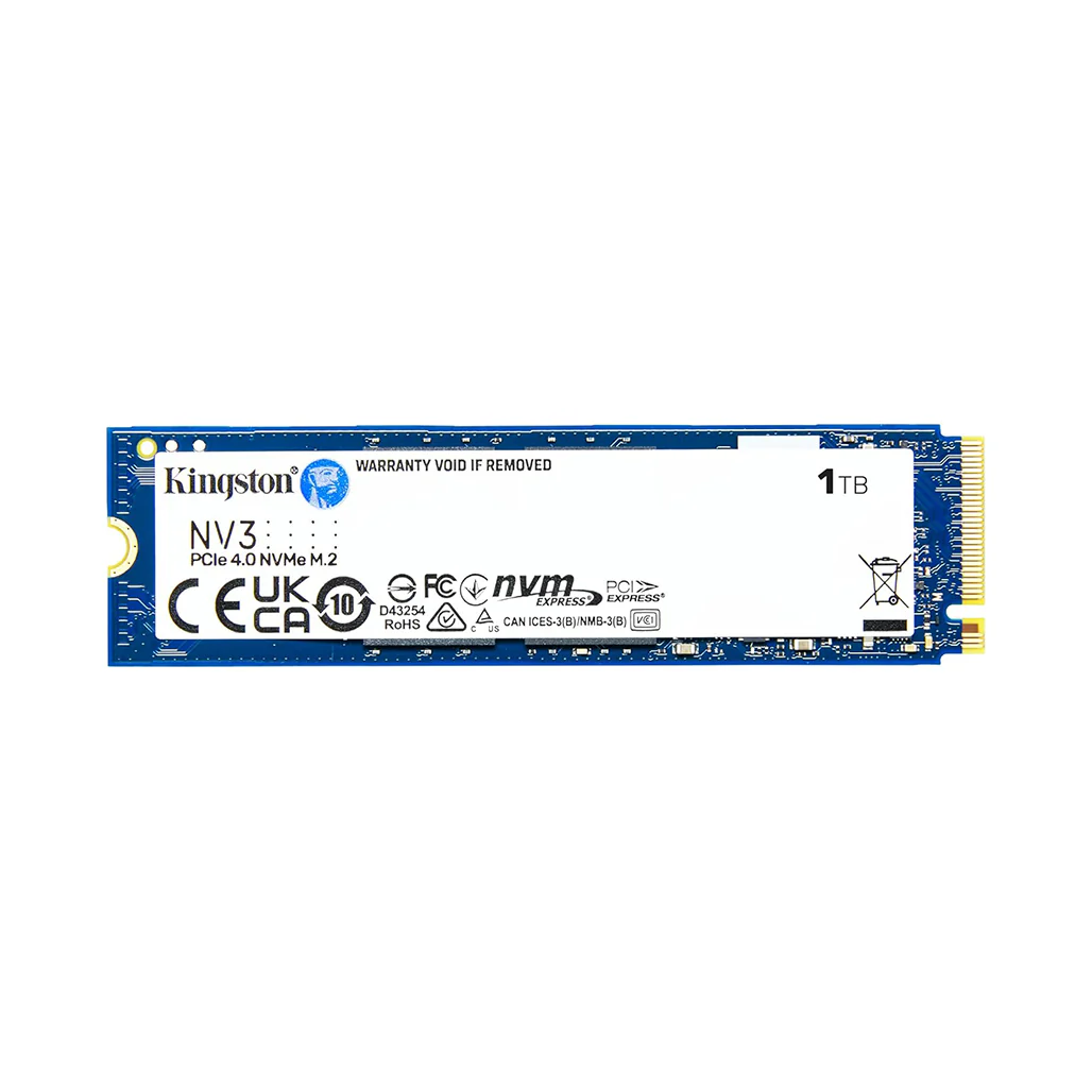 Kingston NV3 PCIe Gen 4x4 NVMe SSD – High-Speed Storage Up to 6,000MB/s - Image 2