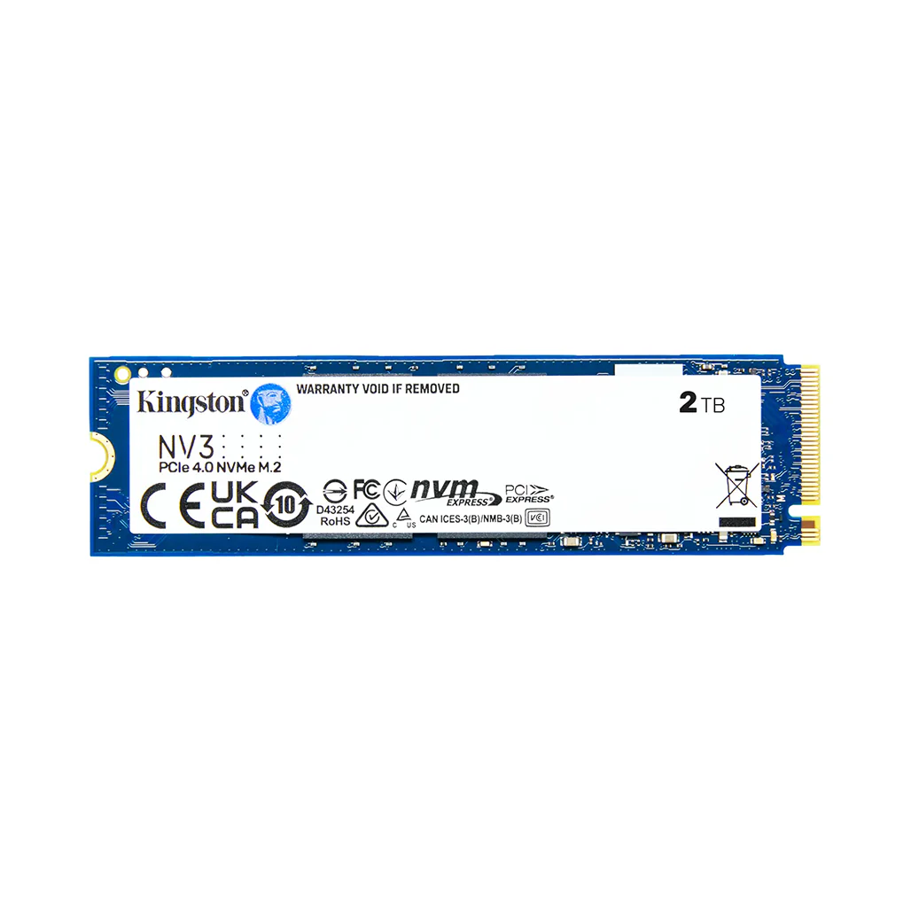 Kingston NV3 PCIe Gen 4x4 NVMe SSD – High-Speed Storage Up to 6,000MB/s - Image 3