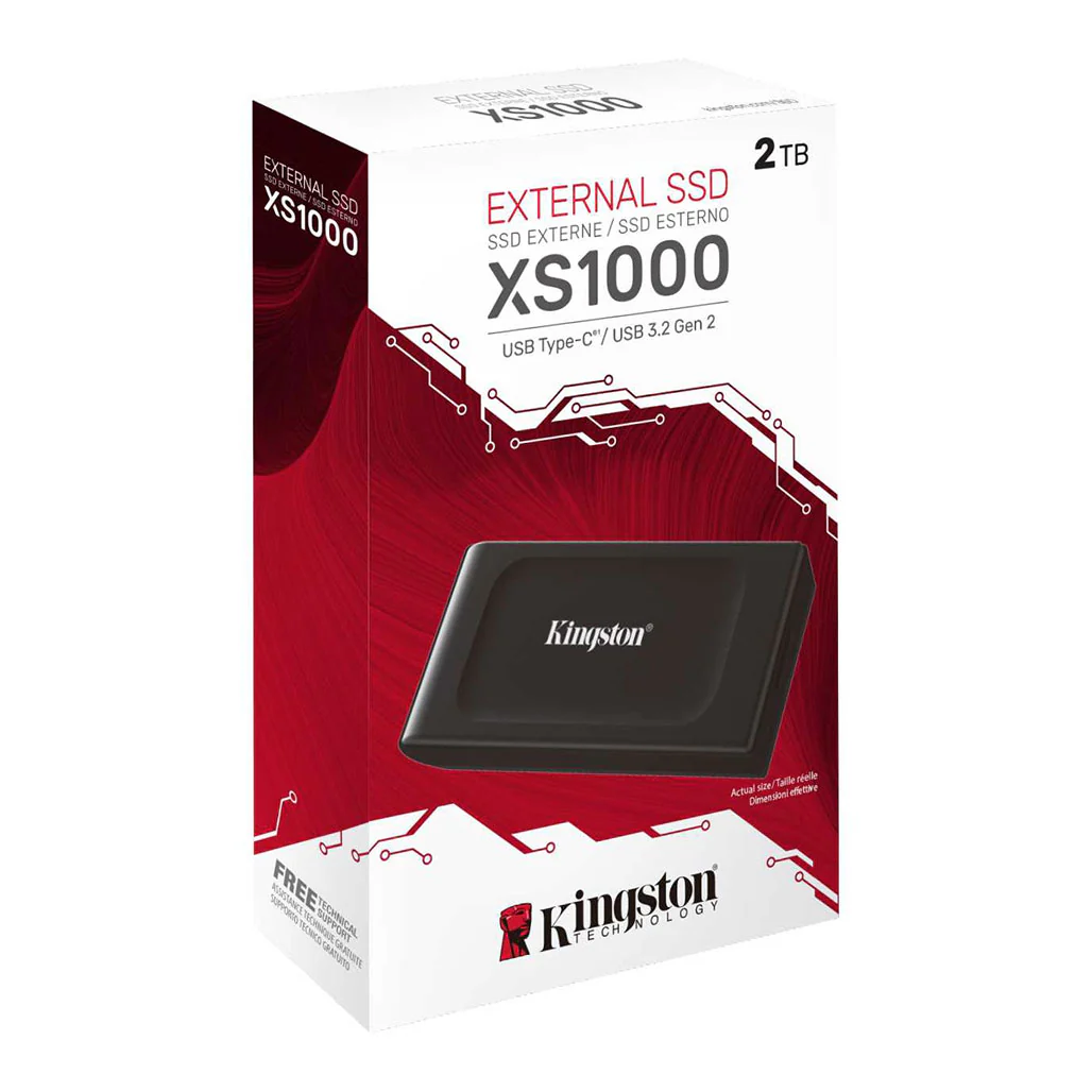Kingston XS1000 Portable SSD - 2TB | SXS1000/2000G - Image 3