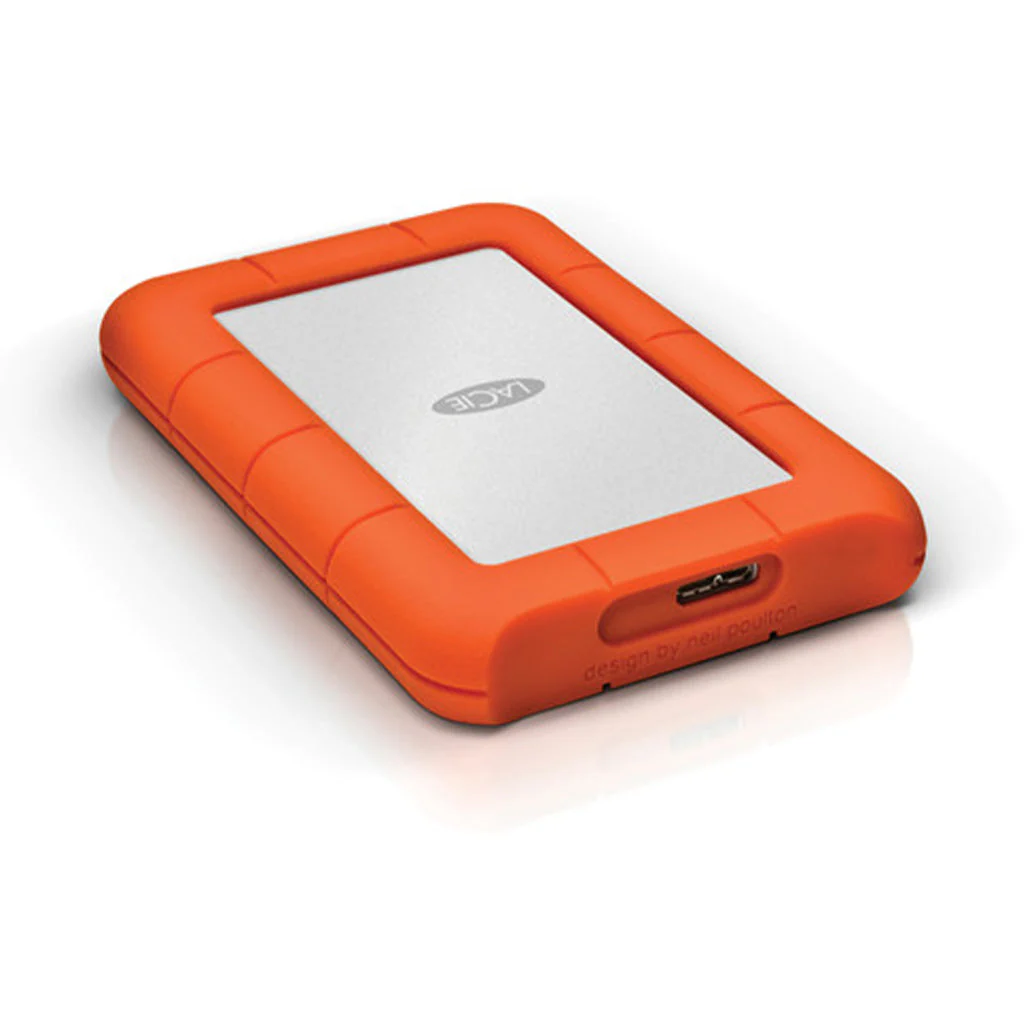 LaCie 5TB Rugged Mini USB 3.0 External Hard Drive - Image 3