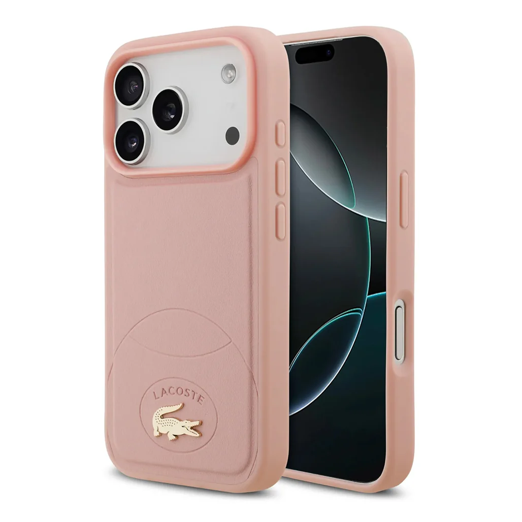 Lacoste MagSafe PU Leather Hard Case with Bliss Design for iPhone 17 Pro - Image 10