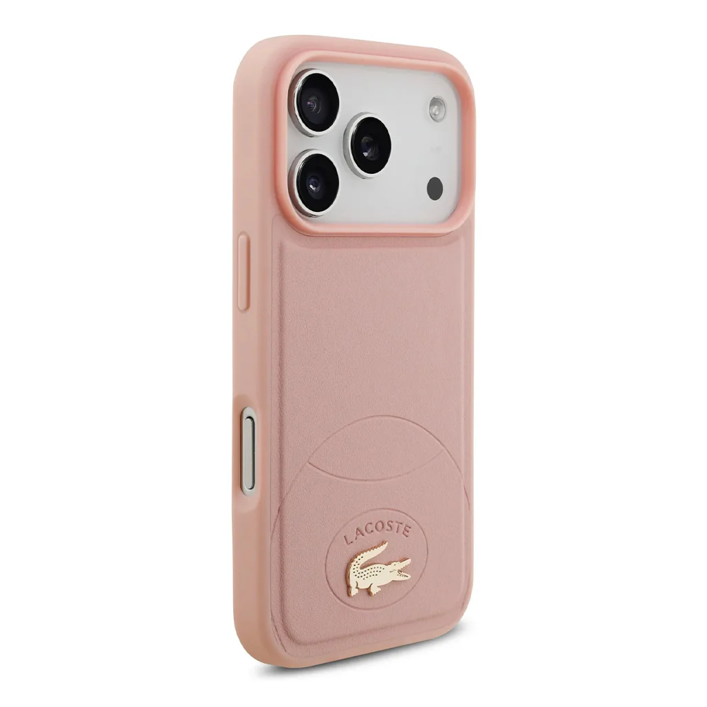 Lacoste MagSafe PU Leather Hard Case with Bliss Design for iPhone 17 Pro - Image 11