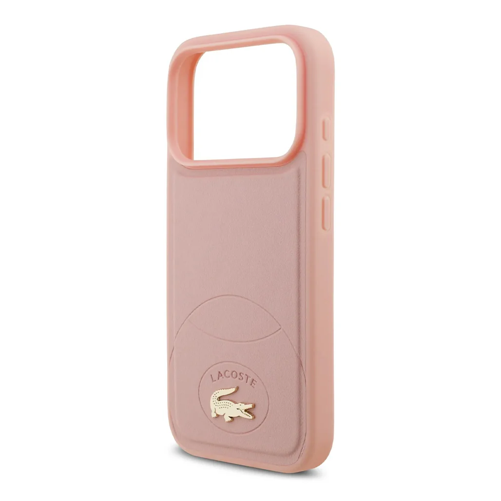 Lacoste MagSafe PU Leather Hard Case with Bliss Design for iPhone 17 Pro - Image 13