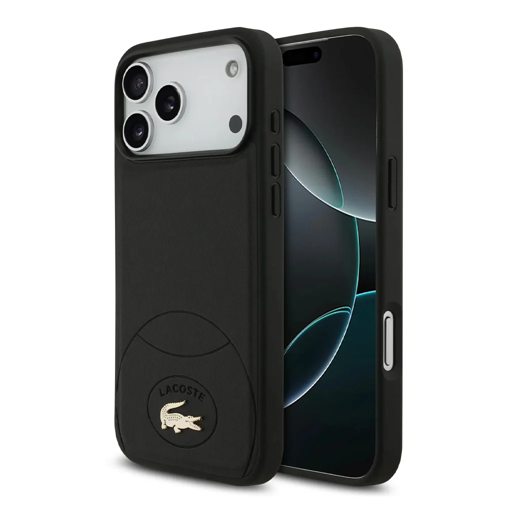 Lacoste MagSafe PU Leather Hard Case with Bliss Design for iPhone 17 Pro - Image 2
