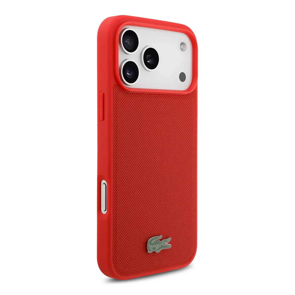 Lacoste MagSafe PU Leather Hard Case with Iconic Petit Piqué Logo for iPhone 17 Pro - Image 11