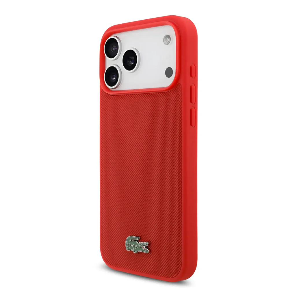 Lacoste MagSafe PU Leather Hard Case with Iconic Petit Piqué Logo for iPhone 17 Pro - Image 12