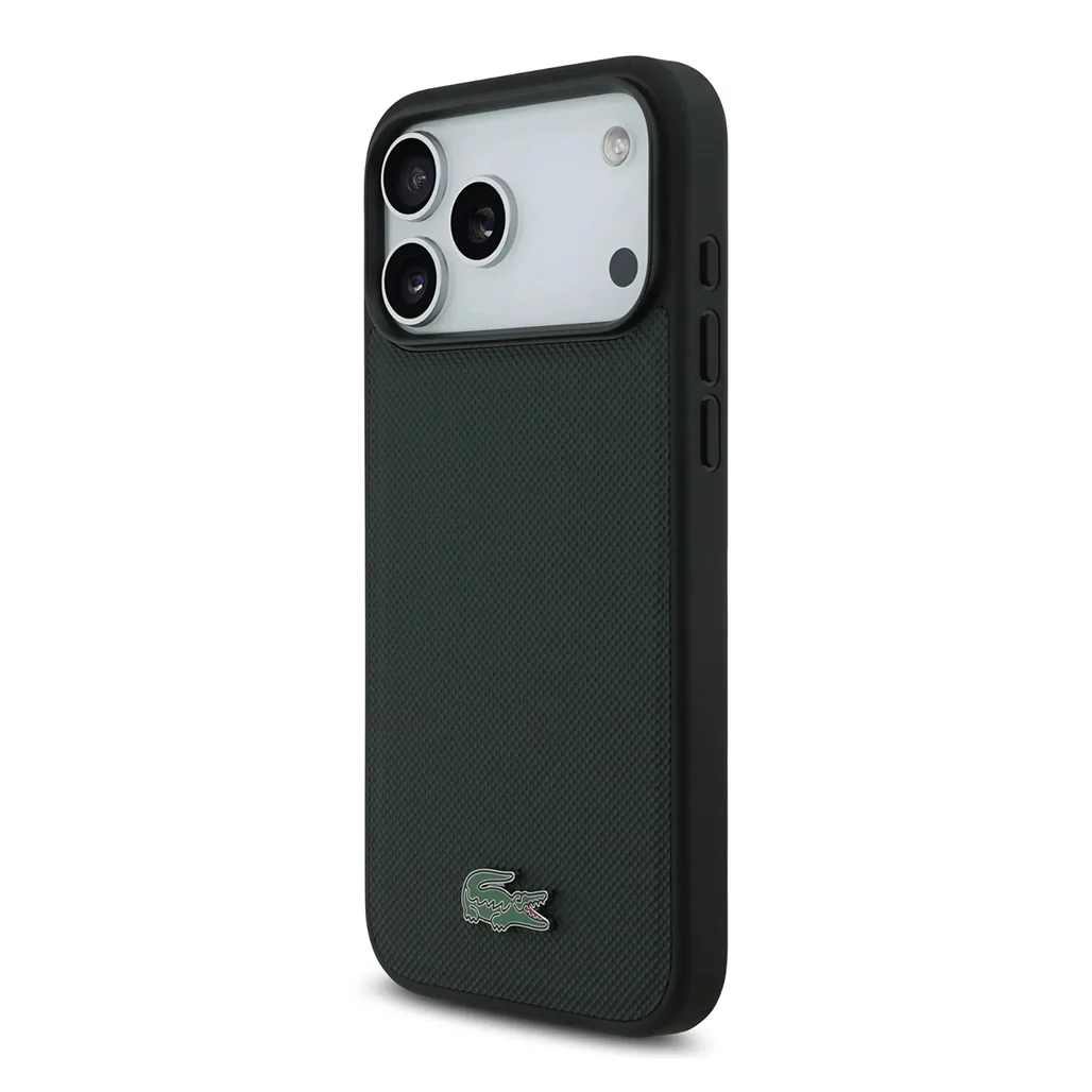 Lacoste MagSafe PU Leather Hard Case with Iconic Petit Piqué Logo for iPhone 17 Pro - Image 4
