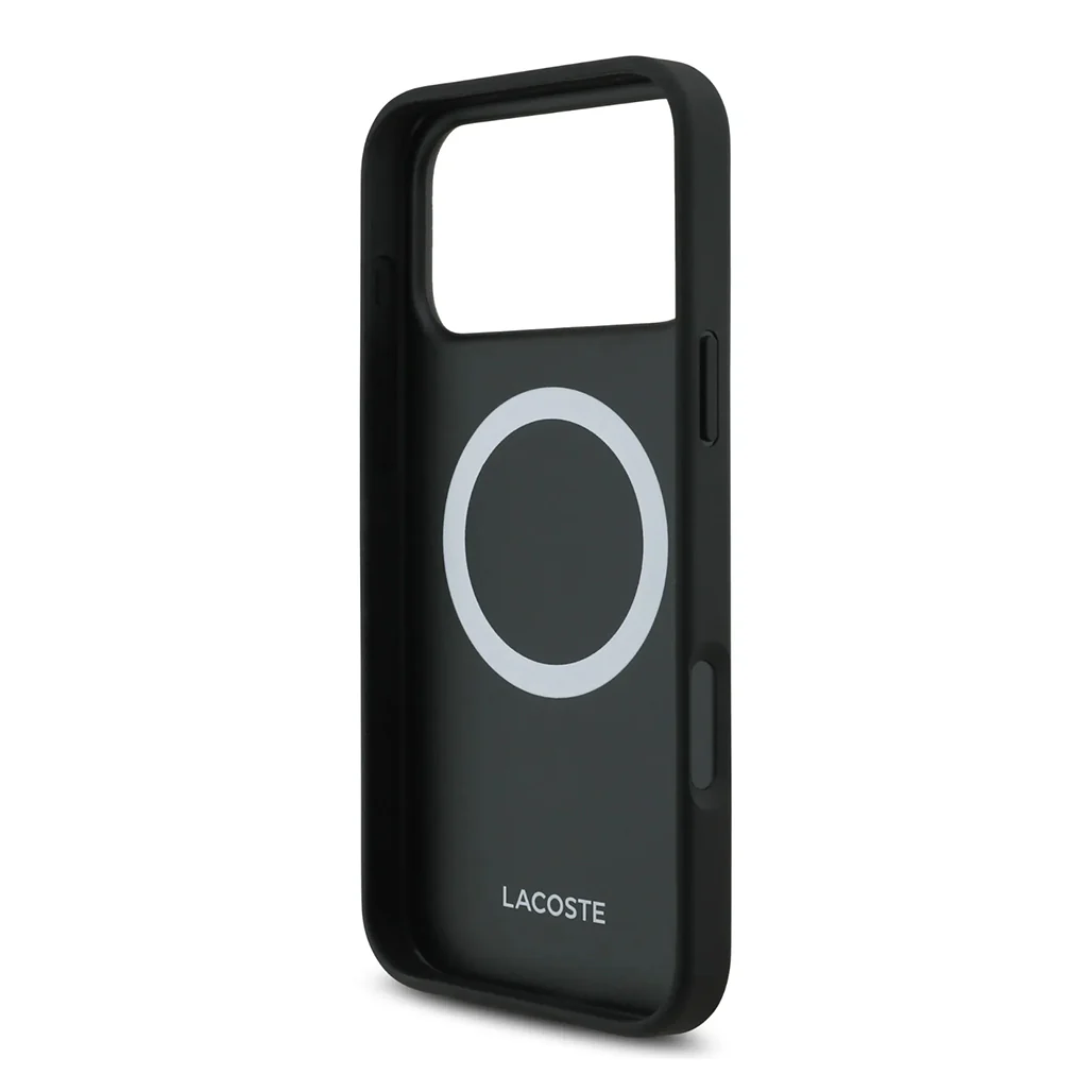 Lacoste MagSafe PU Leather Hard Case with Iconic Petit Piqué Logo for iPhone 17 Pro - Image 7