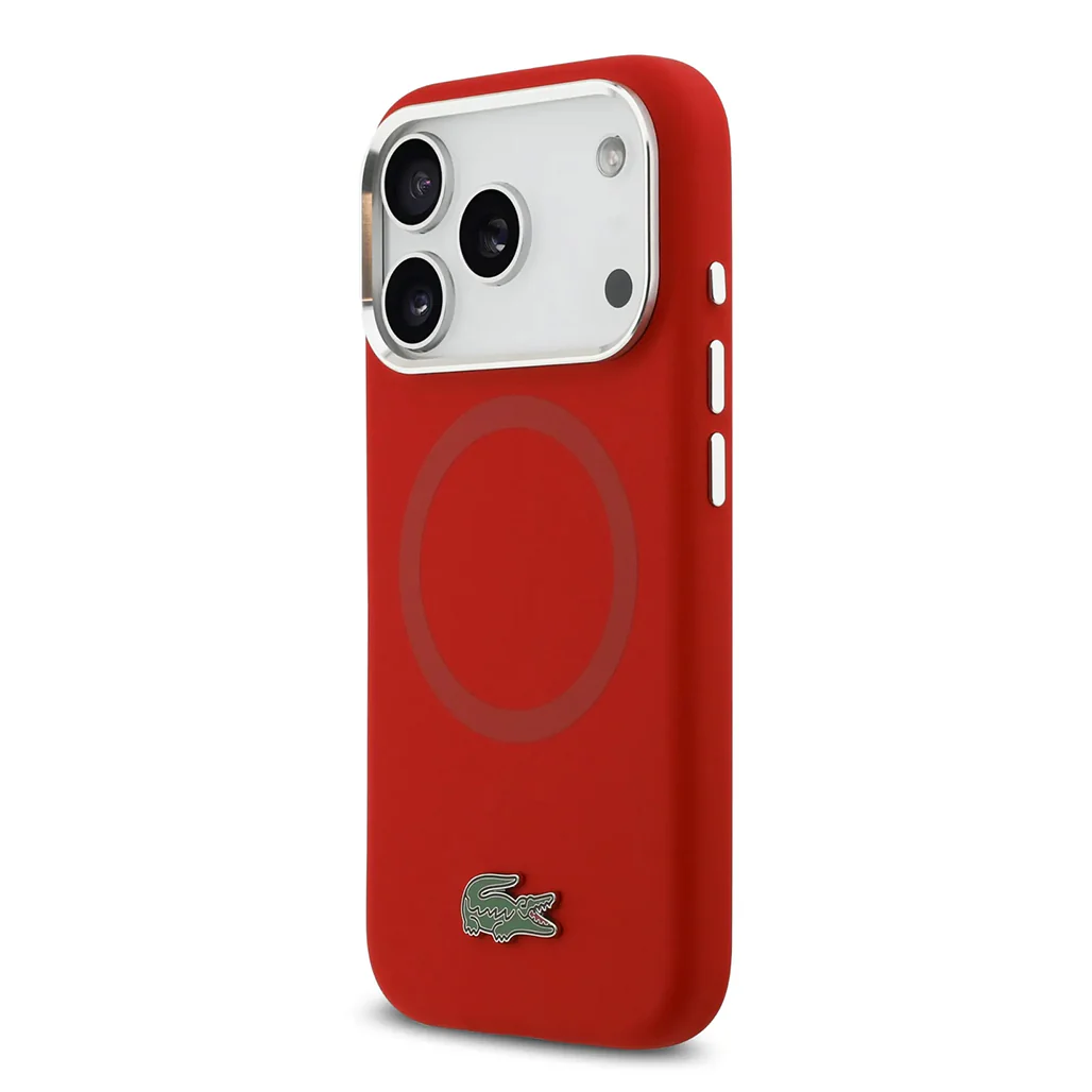 Lacoste MagSafe Silicone Case with Metal Logo for iPhone 17 Pro - Image 11