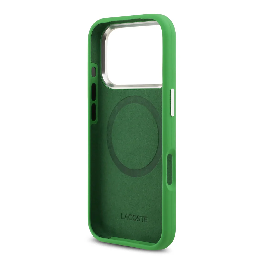 Lacoste MagSafe Silicone Case with Metal Logo for iPhone 17 Pro - Image 29