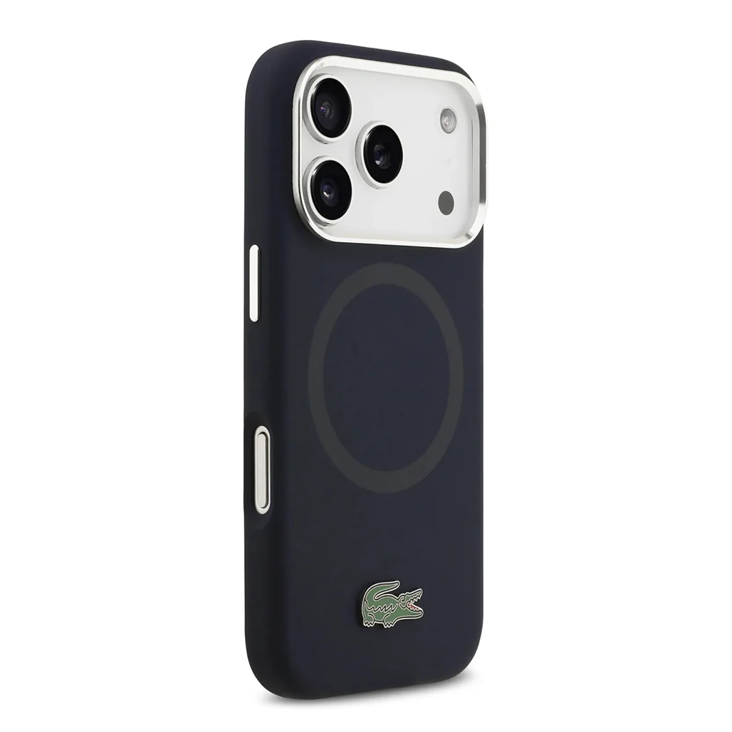 Lacoste MagSafe Silicone Case with Metal Logo for iPhone 17 Pro - Image 3