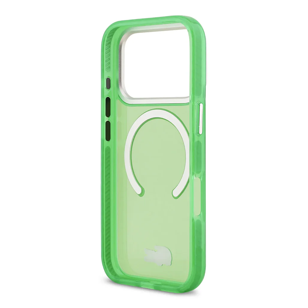 Lacoste MagSafe Transparent TPU+PC Case with Frosted Finish for iPhone 17 Pro - Image 14