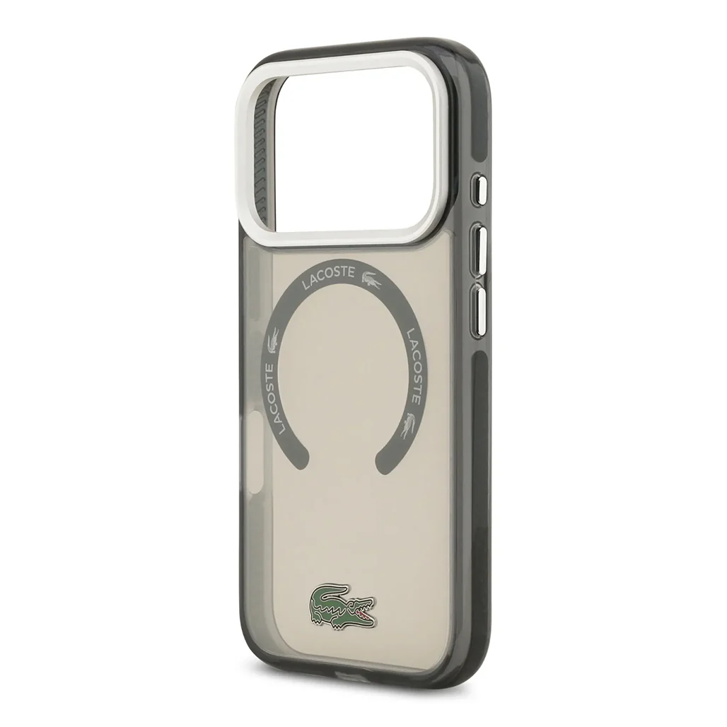 Lacoste MagSafe Transparent TPU+PC Case with Frosted Finish for iPhone 17 Pro - Image 20