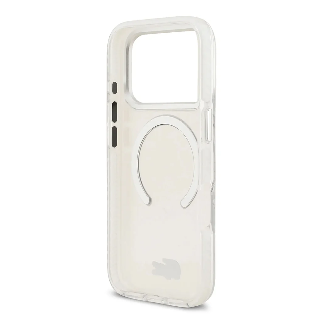 Lacoste MagSafe Transparent TPU+PC Case with Frosted Finish for iPhone 17 Pro - Image 29