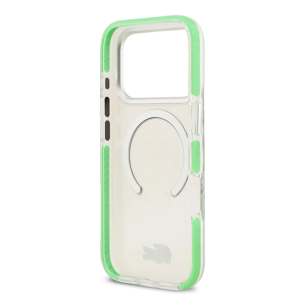Lacoste MagSafe Transparent TPU+PC Case with Frosted Finish for iPhone 17 Pro - Image 6