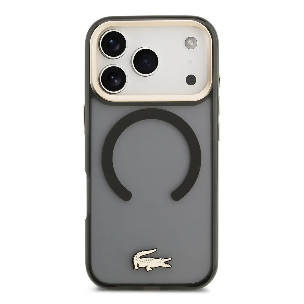 Lacoste MagSafe Transparent TPU+PC Frosted Case for iPhone 17 Pro