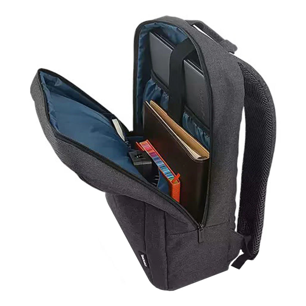 Lenovo 15.6-Inch Casual Laptop Backpack B210 - Black, Water-Repellent Polyester - Image 3