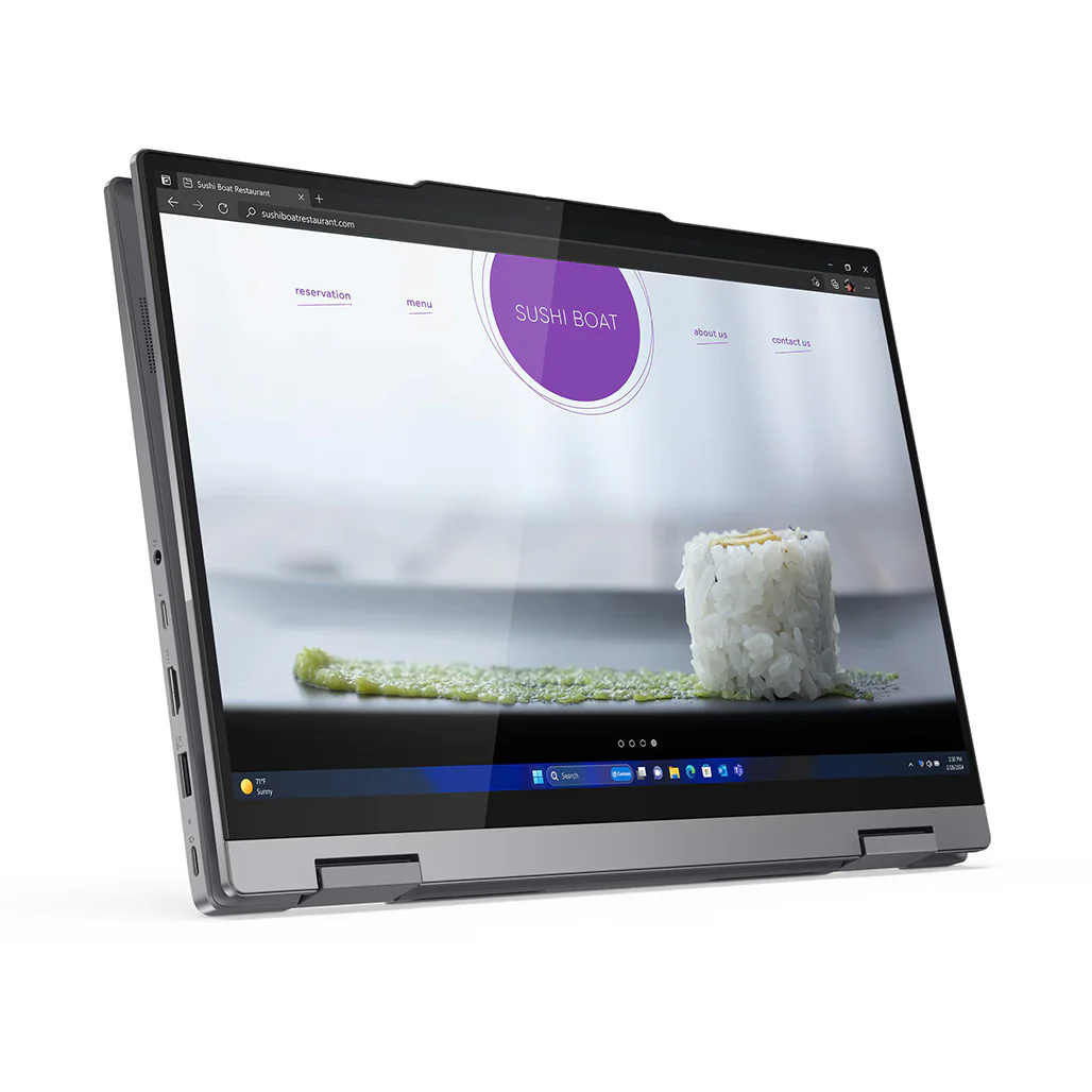 Lenovo ThinkBook 14 2-in-1 G4 IML 21MX000CCA - 14" Touchscreen - Core Ultra 5 125U - 16GB Ram - 256GB SSD - Intel Graphics - Includes Lenovo Slim Pen - Image 6
