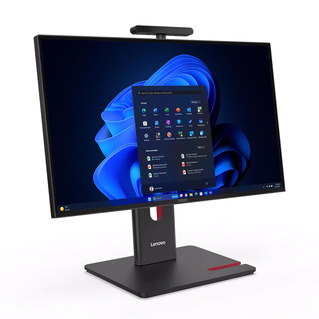 Lenovo ThinkCentre M90a All-in-One 13AT001QUS - 23.8" Touchscreen - Core Ultra 9 285 - 64GB Ram - 1TB SSD - RTX 4050 6GB - Includes Keyboard & Mouse - Image 2