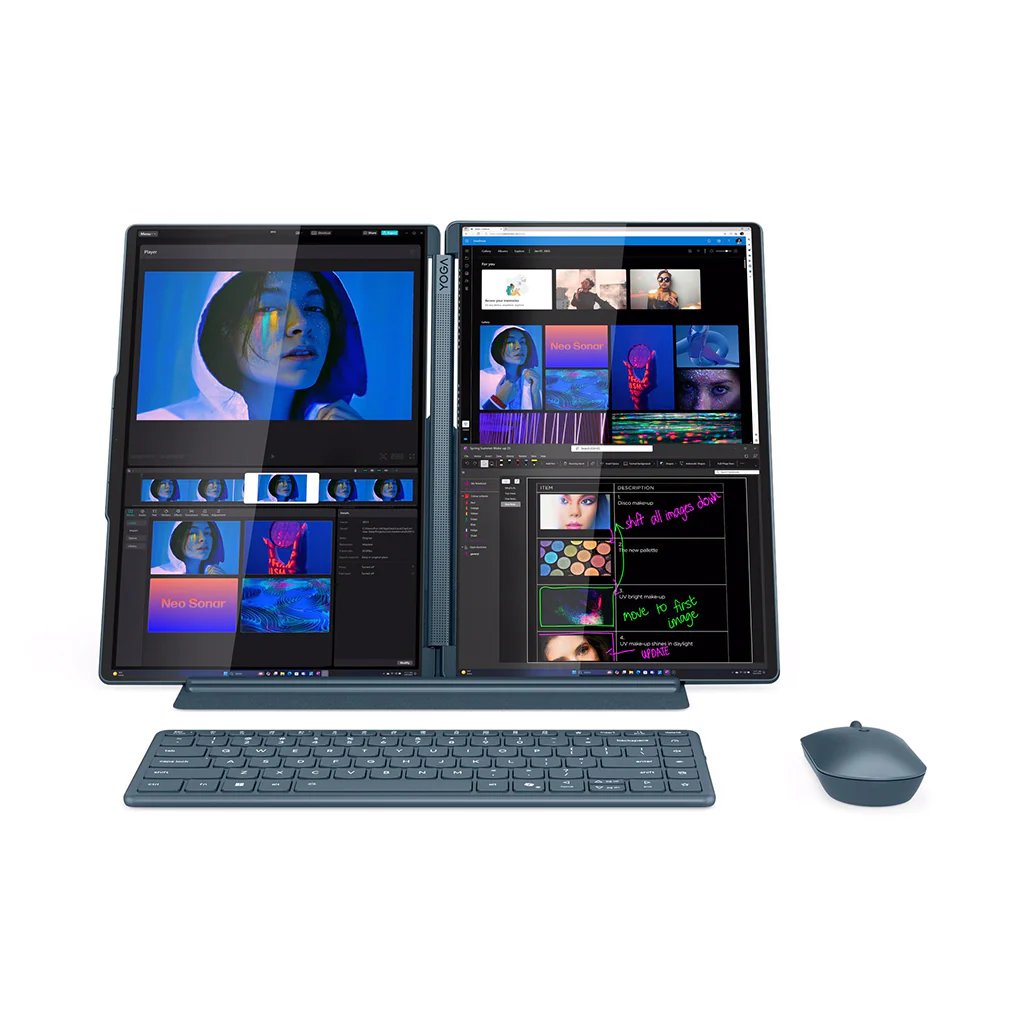 Lenovo Yoga Book 9 83KJ0001US - 2x 14" Touchscreen - Core Ultra Ultra 7 255H - 32GB Ram - 1TB SSD - Intel Arc Graphics
